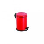 Maxiflow Standart Kırmızı 3 lt Çöp Kovası