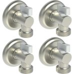 MaxiFlow TM01810012 4 Adet Mini Küresel Çamaşır Bulaşık Makinesi Musluğu