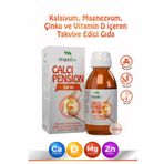 Maxiliv Calcipension Şurup 150ml - Kalsiyum, Magnezyum, Çinko ve Vitamin D İçeren Takviye Edici Gıda
