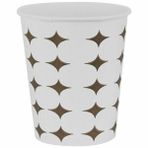 Maxima Yıldız Desenli 7 oz 50'li Karton Bardak