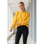 MAXIMILLIAN Kadın Oversize Kışlık Salaş Sarı Sweatshirt
