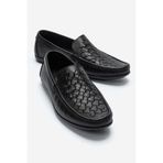 maximoda Hakiki Deri, Hasır Model, İç Dış, 1.Sınıf Gerçek Deri Loafer Bağcıksız Ayakkabı