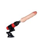 MaxiSpeed Kumandalı Zemine Tutturulabilen Vakumlu İleri Geri Hareketli Dildo Sex Makinesi