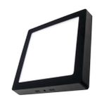 Maxled 24W Sıva Üstü Siyah Kasa Kare LED Panel Armatür 6500K Beyaz - 6500K - Beyaz