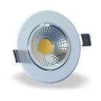 Maxled 5W Yuvarlak Cob Beyaz Kasa Günışığı Led Armatür