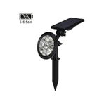 Maxled Mx-9010 18W Led Solar Kazikli Bahce/Cim Armaturu Amber