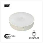 Maxled Mx-9030 Manyetik Led Kabinet Aplik Şarjlı Sensörlü 5W 4000K