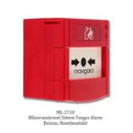 Maxlogic Ml-2710/M Konvansiyonel Yangin Alarm Butonu, Marin Sertifikali
