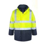 Maxsafety 5+1 Sari Lacivert Oxford Parka