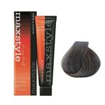 Maxstyle Argan Keratin 6.1 Koyu Küllü Kumral Saç Boyası