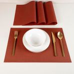 Maxstyle Harmony Mahogany 4 Parça 30X45 cm Amerikan Servis Seti