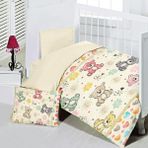 Maxstyle Jelibon 120 x 180 cm Renkli Bebek Nevresim Takimi