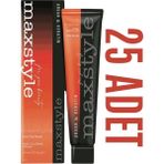 Maxstyle Kuaför Seti 60 ml 25 Adet Saç Boyası Oksidansız - Set boya