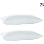 Maxstyle Otel Tipi 2'li Yastık 50X70 Boncuk Silikon 850 Gr. - 50 x 70 cm - Beyaz