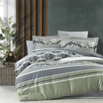 Maxstyle Saten Deluxe Orlenda Double Nevresim Takımı - 160 x 220 cm - Renkli