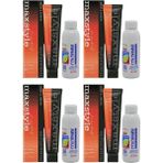 Maxstyle SPS794 Argan ve Keratin 2025/07.44 Yoğun Bakır 4x60 ml Saç Boyası+4x90 ml Oksidan