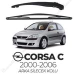 Maxtel 2000-2006 Opel Corsa C Arka Silecek Kolu ve Silecek Seti