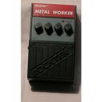 Maxtone MWR01 Metal Worker Distortion Efekt Pedalı (Başlangıç/Orta Seviye) | Agresif Metal Tonları İçin Yüksek Gain Kapa