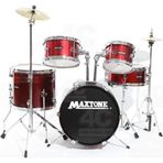 Maxtone Mxc-602Mr Junıor Davul Set Metalik Kırmızı