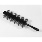 Maxtone T12 Saplı El Çanı - 12 Zilli (Perküsyon) | Ergonomik Sap Tasarımı, 12 Adet Parlak Sesli Zil, Ritmik Eğitim ve Ok