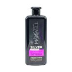 Maxwell Silver Şampuan 500 ml - Turunculaşma Karşıtı, Tuzsuz & Parabensiz Özel Formül - Gri, Sarı ve Platin Saçlar İçin Nemlendirici Mor Şampuan