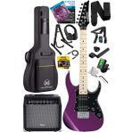 Maxword DE-150PU-35AMP Maple Klavye HH Yüksek Kaliteli 35W Amfili Elektro Gitar Seti