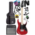 Maxword De-150Rd-50Amp Maple Klavye Hh Yüksek Kaliteli 50W Amfili Elektro Gitar Seti