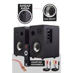 Maxword RM-400 4 inç Çift Bluetooth USB 140 Watt Aktif Stüdyo Referans Monitörü