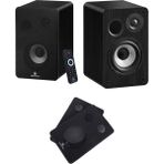 Maxword RM-400BK Aktif Stüdyo Referans Monitörü 4 İNÇ ÇİFT Bluetooth USB 140 Watt - Siyah