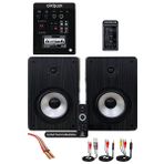 Maxword Rm-500 5" Çift Bluetooth USB 180 W Aktif Stüdyo Referans Monitörü
