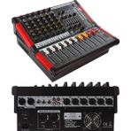 Maxword RPS-6C-1000 Amfili Power Mikser 2x500W Mixer 2x99 DSP Efektli - Beyaz