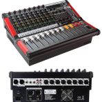 Maxword RPS-8C-1100 Amfili Power Mikser 2x550W Mixer 2x99 DSP Efektli - Gri
