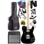 Maxword Tlx-60Bk-50Amp Telecaster Maple Klavye Hh 50W Amfili Elektro Gitar Seti