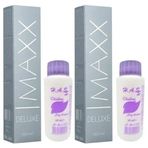 Maxx Deluxe 1/0 Siyah 2x60 ml Saç Boyası + 2x60 ml Oksidan