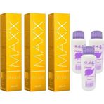 Maxx Deluxe 10/1 Platin Sarısı 3x60 ML Saç Boyası + 3x60 ML Oksidan