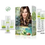 Maxx Deluxe 2 Paket Natural Beauty Amonyaksız 7.3 Fındık Kabuğu Saç Boyası
