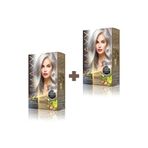 MAXX DELUXE 2'li Beauty Expert Set Saç Boyası 0.02 Titanyum Gri