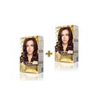 MAXX DELUXE 2'li Golden Beauty Set Saç Boyası 5.77 Sıcak Çikolata