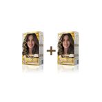 MAXX DELUXE 2'li Golden Beauty Set Saç Boyası 7.11 Yoğun Küllü Kumral