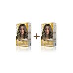 Maxx Deluxe 2'Li Golden Beauty Set Saç Boyası 8.1 Küllü Açık Kumral