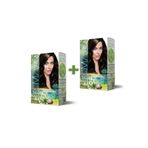 MAXX DELUXE 2'li Natural Beauty Amonyaksız Set Saç Boyası 3.0 Koyu Kahve