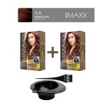 Maxx Deluxe 2'Li Paket Beauty Expert Set Boya 4.6 Gizemli Kızıl, Boya Tası Ve Fırça Hediye!