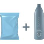 Maxx Deluxe 2'li Paket Oryal Mavi 500 gr - Oksidan 1000 ml - 20V