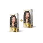 MAXX DELUXE 2'li Premium Yarı Kit Set Saç Boyası 7.0 Kumral