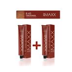 MAXX DELUXE 2'li Tüp Saç Boyası 60 ml 8.45 Tarçın Bakır