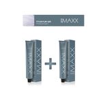 MAXX DELUXE 2'li Tüp Saç Boyası 60 ml Titanyum Gri