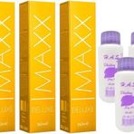 Maxx Deluxe 6/0 Koyu Kumral 3x60 ml Saç Boyası + 3x60 ml Oksidan