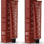 Maxx Deluxe 8.45 Tarçın Bakır 2x60 ml Tüp Krem Saç Boyası