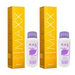 Maxx Deluxe 8/00 Yoğun Açık Kumral 2x60 ml Saç Boyası + 2x60 ml Oksidan