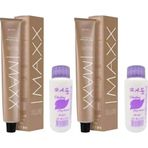Maxx Deluxe 8/73 Karamel 2x60 ml Saç Boyası + 2x60 ml Oksidan
